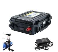 JHKJ Batterie au Lithium Marine Rechargeable 12 V, 24 V, 48 V, 60 Ah, 80 Ah, 100 Ah, 150 Ah, pour propulseur d'hélice de Bateau de pêche électrique et Propulsion de Navire.,12v,100Ah
