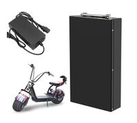 JHKJ Batterie de Remplacement pour Moto électrique 48 V 15 Ah/20 Ah, Batterie Lithium 60 V 10 Ah/28 Ah, Batterie à décharge Profonde avec Chargeur, pour cyclomoteur/Scooter.,60v17.5ah