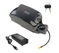 JHKJ Batterie en Forme de Grenouille 24V 8Ah 20Ah, Batterie Lithium 36V 10Ah 18Ah pour Tige de Selle, Pack de Batteries Lithium 48V 12Ah 15Ah pour vélo électrique avec Chargeur,48v10ah