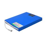 JHKJ Batterie LiFePO4 12,8 V 15 Ah 30 Ah 60 Ah pour lampadaire Solaire intégré, Batterie Lithium 12 V pour lampadaire LED, Batterie Plate pour Moteur 150 W-760 W,12.8v24ah