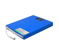 JHKJ Batterie LiFePO4 12,8 V 15 Ah 30 Ah 60 Ah pour lampadaire Solaire intégré, Batterie Lithium 12 V pour lampadaire LED, Batterie Plate pour Moteur 150 W-760 W,12.8v18ah