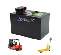 JHKJ Batterie LiFePO4 25,6 V 40 Ah pour Chariot élévateur électrique, Compatible avec Les transpalettes électriques 24 V et Les Moteurs CBD15J-MLI de 0 à 1 000 W.