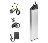JHKJ Batterie Lithium 48 V 10,4 Ah 12,8 Ah 14 Ah pour vélo électrique Pliable, 36 V 13 Ah 15 Ah 17,5 Ah, intégrée pour Moteur VTT 0-700 W avec Chargeur et BMS.,48v 12.8ah