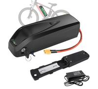 JHKJ Batterie Lithium 48 V 10 Ah 13 Ah 15 Ah 17,5 Ah 8 Ah pour Cadre de Cadre de vélo électrique ; Batterie 52 V 10 Ah 13 Ah 15 Ah 17,5 Ah 8 Ah pour pneus Larges avec Chargeur,Xt60,52V 8Ah