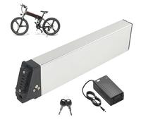 JHKJ Batterie Lithium 48V 12Ah, 14Ah, 8Ah, 10,4Ah Batterie pour Cadre 36V 10Ah, 13Ah, 17,5Ah, 15Ah avec Chargeur Batteries de Remplacement pour Moteur de vélo électrique,36v17.5ah