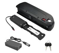 JHKJ Batterie Lithium-ION 48V 16Ah 17Ah pour vélos électriques Batteries 52V 15Ah pour Cadre inférieur Batteries remplaçables 36V 10.4Ah pour Moteurs 370 à 800W avec Chargeur,Anderson 52v13ah