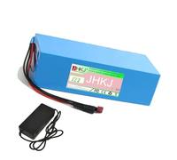 JHKJ Batterie Lithium-ION 72 V 12 Ah 15 Ah 18 Ah 20 Ah 25 Ah 30 Ah 35 Ah 40 Ah 45 Ah pour Moto électrique avec BMS et Chargeur 84 V 3 A pour VTT, voiturette de Golf, Tricycle,72v,20Ah