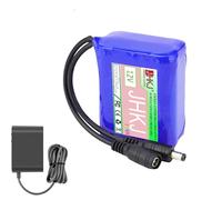 JHKJ Batterie Lithium-ION Rechargeable 12 V CC, 10 000 mAh, 15 000 mAh, 30 000 mAh, 2 500 mAh, pour appareils 12 V, Lampes solaires, pulvérisateurs,12v,5000mAh