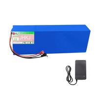 JHKJ Batterie Lithium-ION Rechargeable 72 V 20 Ah 25 Ah 30 Ah 35 Ah 40 Ah 45 Ah 50 Ah pour Moto, avec Chargeur, Compatible avec Moteurs de 0 à 3 600 W.,T Plug,72V 45Ah