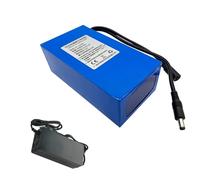 JHKJ Batterie Lithium-polymère Rechargeable DC 12 V 16 000 mAh, 20 000 mAh, 24 000 mAh, avec Chargeur, pour appareils électriques 12 V, caméras, Bandes Lumineuses LED,12v,16000mAh