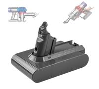 JHKJ Batterie pour aspirateur à Main 21,6 V V6, capacité de 1500 mAh, 2200 mAh, 2500 mAh, 3000 mAh, 3500 mAh ou 4000 mAh, Compatible avec Les séries DC58/DC61/DC72/SV06.,21.6v2200mah