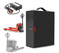 JHKJ Batterie pour Chariot élévateur électrique 48 V 10,4 Ah 15 Ah 20 Ah ; Batteries Lithium 48 V avec poignée de Transport ; Batterie pour transpalette 48 V (Moteur de 500 W à 950 W).,48v15ah