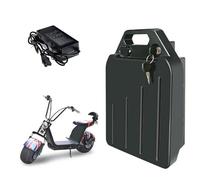 JHKJ Batterie pour Moto électrique 48 V 15 Ah 17,5 Ah, Pack de Batteries Lithium 60 V 10 Ah 20 Ah pour Scooter/cyclomoteur, avec Chargeur intégré,60v15ah