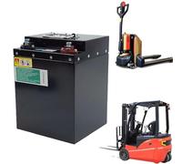 JHKJ Batterie pour transpalette 25,6 V 40 Ah, Batterie LiFePO4 25,6 Volts pour Chariot élévateur avec poignée, Compatible avec Moteur de Transport CBD15/170H2LI 1000 W,25.6v40ah