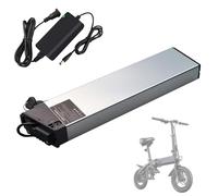 JHKJ Batterie pour vélo Pliant 48 V 10,4 Ah 12,8 Ah 14 Ah ; Pack de Batteries Lithium intégrées 36 V 10 Ah 13 Ah 15 Ah 17 Ah pour Moteur de vélo électrique avec Chargeur,48v 13.6ah