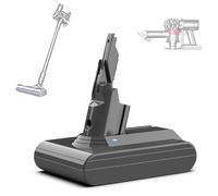 JHKJ Batterie Rechargeable 21,6 V 2200 mAh, 2500 mAh, 3000 mAh, 3500 mAh, 4000 mAh, Compatible avec Les aspirateurs à Main de la série V7 et Autres modèles de la série V7.,21.6v4000mah