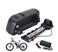 JHKJ Batteries au Lithium pour vélos électriques 36 V 10 Ah, 15 Ah et 17,5 Ah ; Batterie de Cadre 48 V 10 Ah, 12 Ah et 14 Ah avec Chargeur pour Moteur de VTT,Anderson,48V 14Ah