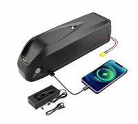 JHKJ Batteries Lithium 24 V 10 Ah 13 Ah, 36 V 15 Ah 17,5 Ah (remplaçables), Batterie 48 V 20 Ah 24,5 Ah pour Tube Diagonal avec Chargeur, pour Kits Moteur 250 W - 1100 W,S039 3 36v24ah