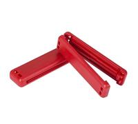 JHKLS 2Pcs Ajusteur Universel de Ceinture de Sécurité Voiture - Réducteur de Pression pour Épaules et Cou - Rouge