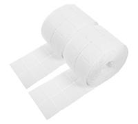 JHKNNK 2 Rouleaux de Lingettes Nettoyantes pour Ongles sans Peluches 500 Pièces Coussinets Exfoliants Doux Haute Absorption Papier Dissolvant Vernis à Ongles Manucure et Voyage