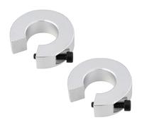 JHKNNK Anneau de Fixation pour Rail Linéaire Cnc en Alliage D'aluminium, Lot de 2 Set de Set de Pièces Installation Simple et Lubrification pour Machines Industrielles