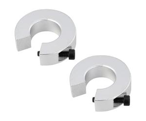 JHKNNK Anneau de Fixation pour Rail Linéaire Cnc en Alliage D'aluminium, Lot de 2 Set de Set de Pièces Installation Simple et Lubrification pour Machines Industrielles