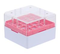 JHKNNK Boîte Cryogénique Rangement Organisé Compartiments Numérotés en Plastique et Récupération Rapide pour Tubes à Microcentrifugeuse pour Laboratoire et Congélateur