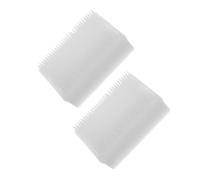 JHKNNK Brosse Sensorielle Wilbarger pour Bébé, Lot de 2 Brosses Blanches à Poils Exfoliants, Outils Sensoriels de Pression Profonde pour Thérapie Autisme et Stimulation Tactile