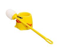 JHKNNK Brosse WC Canard avec Support, Long Manche, Poils Souples, Nettoyage sans Rayures pour Salle de Bain, Décorative et Mignonne