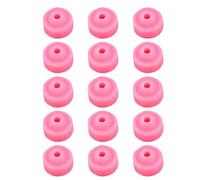 JHKNNK Capuchons Collecteurs Anti-Poussière 15 Pièces pour Ponceuse à Ongles, Embouts en Silicone Solide, Kit Spécial pour Outils de Manucure à Domicile