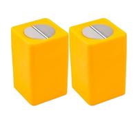 JHKNNK Conteneur de Lames Usagées Compact 2 Pièces 2,68 X 1,69 X 1,69 Pouces Étui Portable pour Maison et Atelier