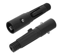 JHKNNK Embout Adaptateur de Poteau Fileté 2pcs en Plastique et Fer pour Nettoyage de Surface à Domicile Compatible Manche Télescopique