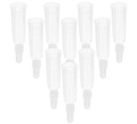 JHKNNK Embouts Distributeurs 2 Ml en Plastique, Lot de 10 Capuchons Transparants pour Protection des Doigts, Ouvre-Ampoules Sécurisé Adapté aux Laboratoires