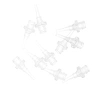 JHKNNK Embouts Jetables pour Lave-Oreilles 10 Pièces en PVC, Conseils Utiles pour Lavage des Oreilles, Adaptés Nettoyage Auriculaire Familial et Usage Portable