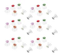 JHKNNK Épingles Spirales 60 Pièces pour Coiffures de Mariage et Événements, Accessoires Cheveux pour Mariées et Invitées Couleur Aléatoire