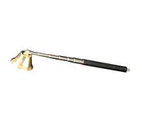 JHKNNK Éteignoir à Bougie en Alliage Manche Télescopique Flexible pour Bougies en Pot et Bougies Chauffe-Plat, Sûr et Prolongeant la Durée de Vie Bougie