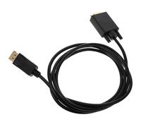 JHKNNK Extension Displayport vers Vga 1,8 M Câble Adaptateur pour Moniteur PC Usage à Domicile Déplacement Léger