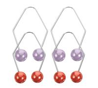 JHKNNK Fabricant de Fossettes 2 Paires pour Visage Féminin, Appareil Compact 4 Pièces Colorées, Adapté pour Entraînement Facial et Amélioration Tonus Musculaire des Joues