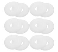 JHKNNK Lot de 12 Disques Diffuseurs de Parfum Rond en Plastique Blanc pour Seau Chauffe-Serviettes Parfum Frais et Usage Longue Durée