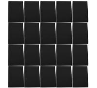 JHKNNK Lot de 20 Bavoirs Dentaires Jetables Double Couche Noirs Tapis de Nettoyage Imperméable pour Tatouages et Nail Art Nappes Protectrices Absorbantes Adaptées aux Salons et Usage