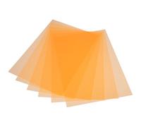 JHKNNK Lot de 6 Feuilles Filtrantes en Gel Léger, Films Colorés Transparents pour Éclairage, Diffusion de Lumière et Usage en Photographie