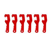 JHKNNK Lot de 6 Ouvre-seaux en Plastique Résistants Levier Maximal, Outil Professionnel pour Ouvrir Couvercles, pour Magasin et Garage, Couleur Aléatoire