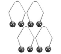 JHKNNK Outil de Beauté du Visage en Alliage Noir, 2 Paires de Pince à Joues Faciles à Entretenir, Réutilisables et Solide, pour Créer un Sourire Naturel et Élégant