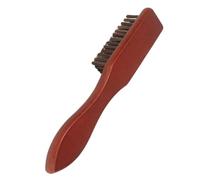 JHKNNK Peigne à Cheveux et Brosse à Barbe Rétro Petite Brosse Plate pour Homme Nettoyage des Poils Restants Nuque