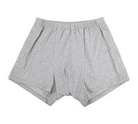 JHKNNK -Vêtements Incontinence Homme Coton Gris Clair Lavables Taille L Faciles à Enfiler pour Soins Infirmiers et Rééducation Post-Fracture Patients Alités