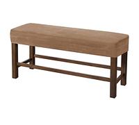 JHLD Housse De Banc De Salle à Manger, Velours Housse De Banc Extensible Elastique Couverture De Banc De Salle à Manger Extensible Housses De Banc pour Salle à Manger Amovible Lavable-Chameau-Petit