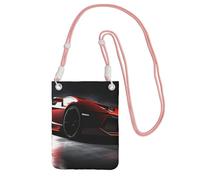 JHLMN Petit sac à bandoulière pour femme - Sac à main pour téléphone portable, mini portefeuille, voiture de sport