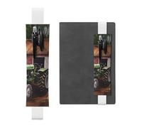 JHLMN Porte-stylo pour carnet de notes avec bande élastique réglable - Marque-page en cuir synthétique - Marque-page - Pour planificateurs, journaux, livres