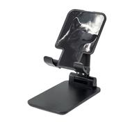 JHLMN Support de téléphone pliable pour bureau - Angle réglable en hauteur - Support portable pour téléphone portable - Motif loup d'hiver - Support de tablette compatible avec tous les téléphones