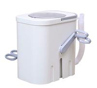 JHLP Machine à laver et essoreuse portable non électrique - Alternative à linge compacte pour la maison/le camping/camping-car - Mini machine à laver manuelle économe en main-d'œuvre